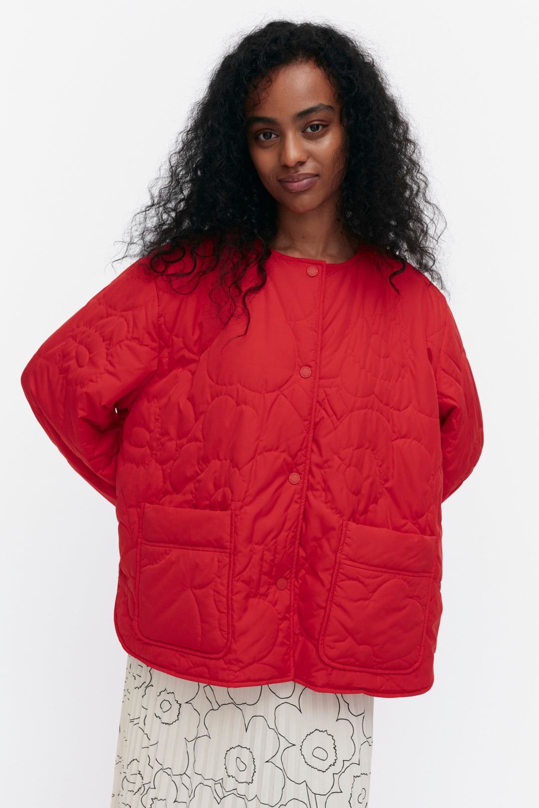 Marimekko Kapseli Piirto Unikko Jacket