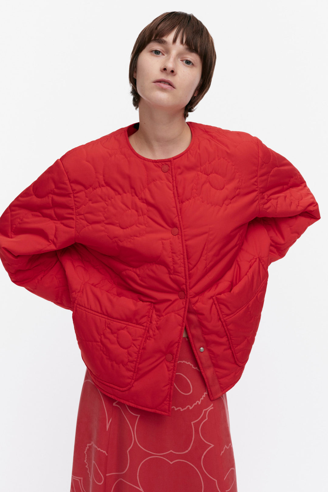 Marimekko Kapseli Piirto Unikko Jacket