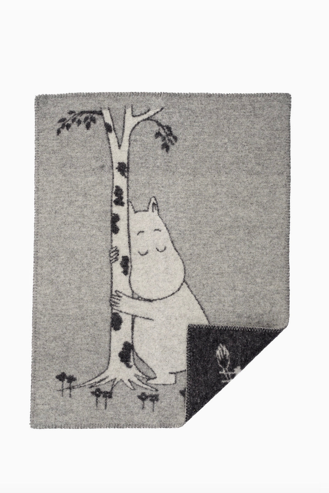 Klippan Moomin Tree Hug Wool Blanket