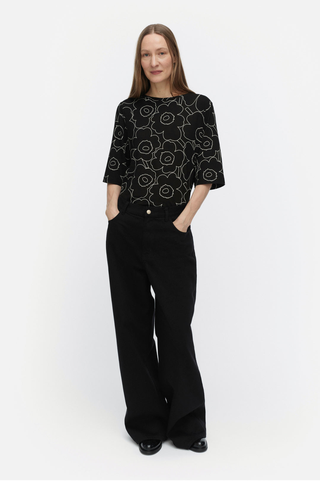 Marimekko Kollaasi Piirto Unikko Shirt