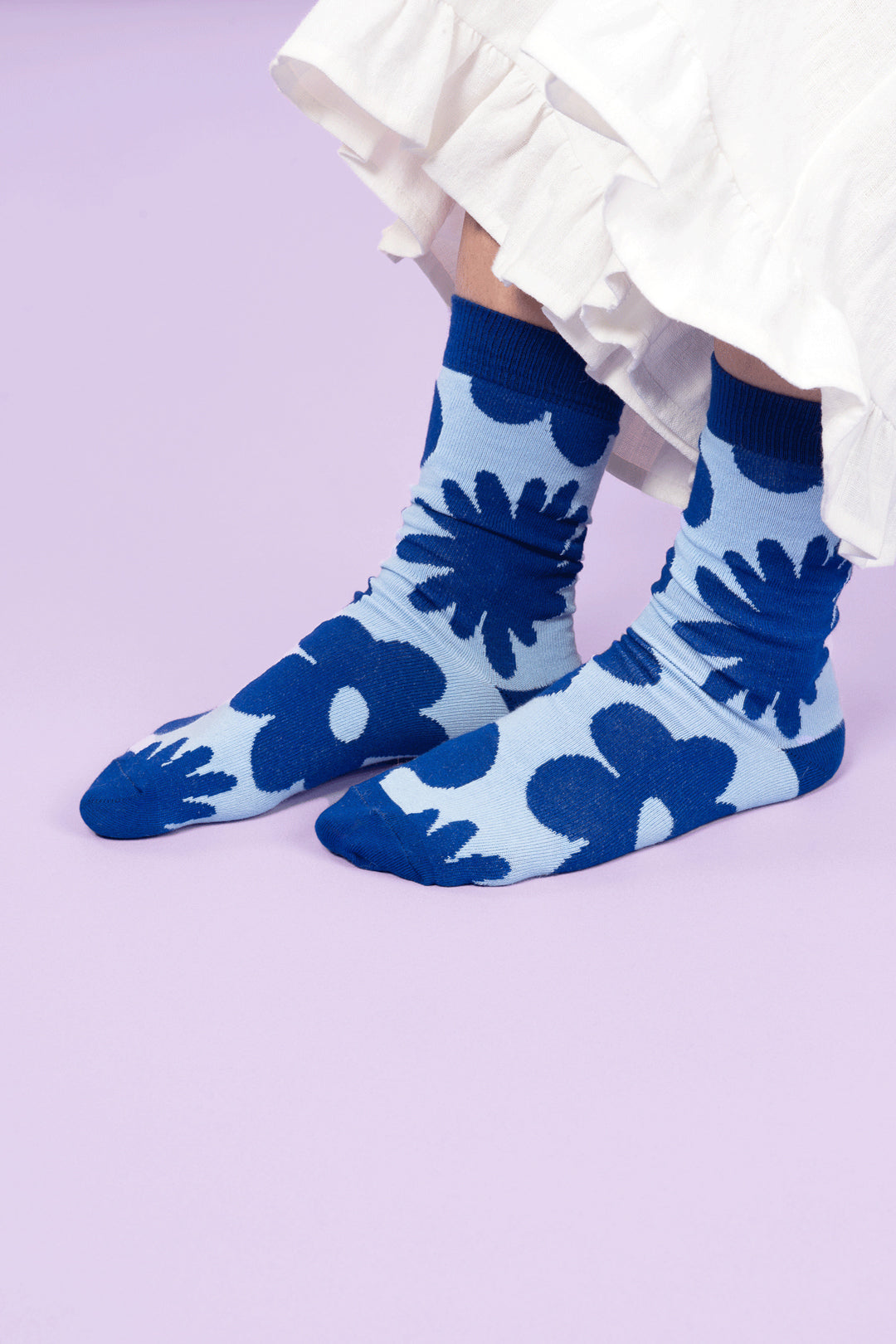 Kauniste Finland Lämpö Blue Socks