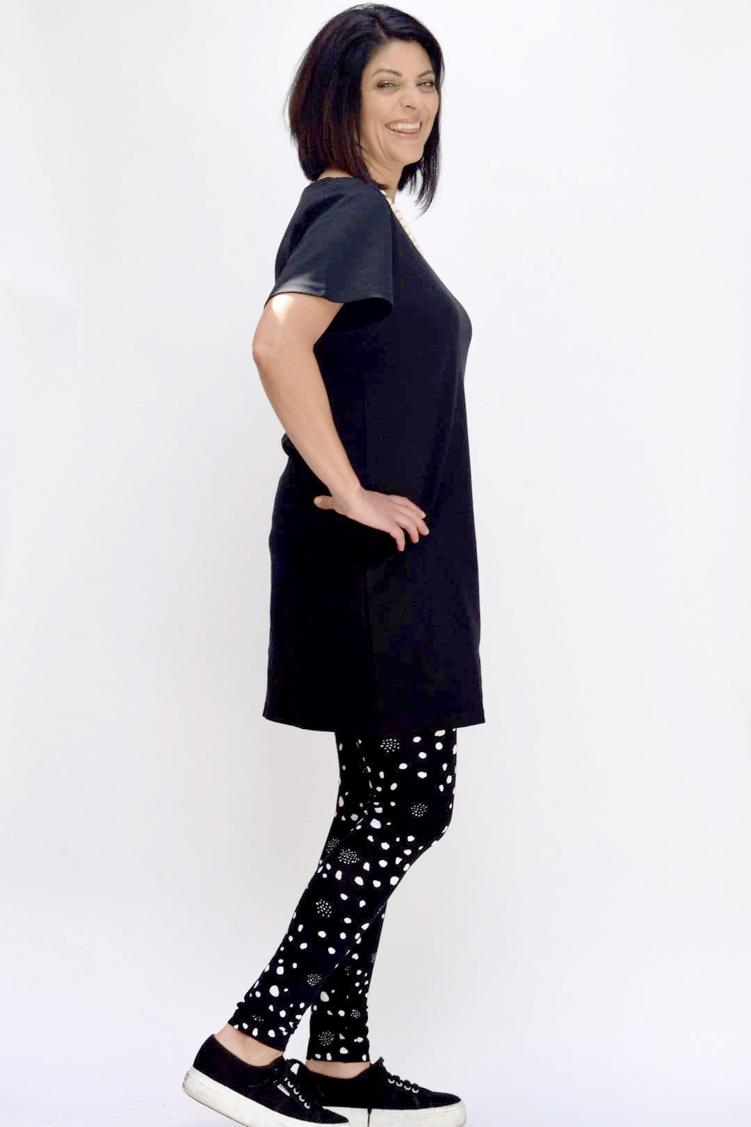 Ratia Poppy Dot Leggings