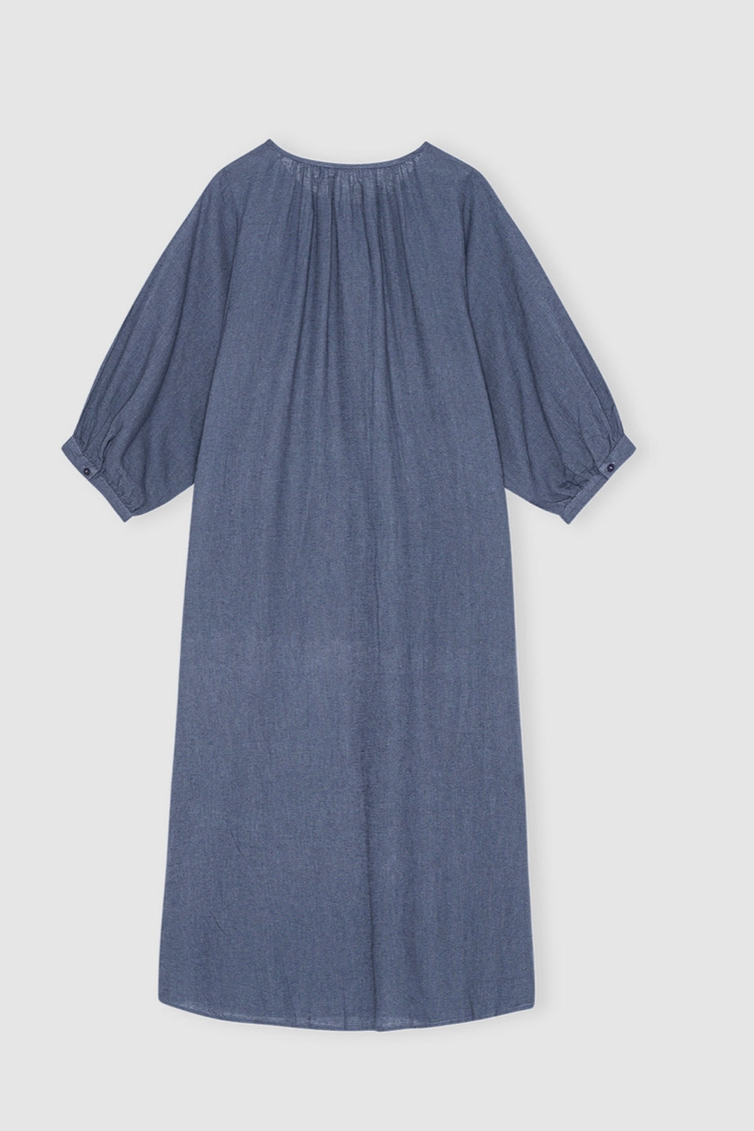 Moshi Moshi Mind May Linen Shirtdress Blue