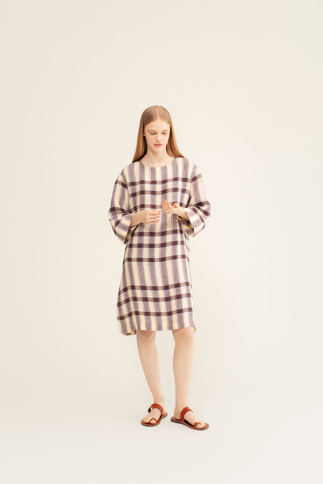 Lapuan Kankurit Merihaka Linen Tunic Dress