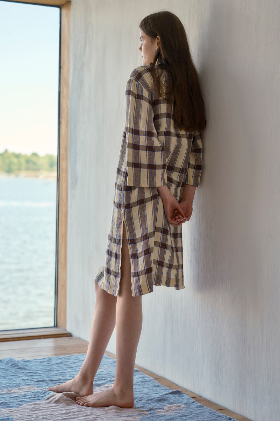 Lapuan Kankurit Merihaka Linen Tunic Dress