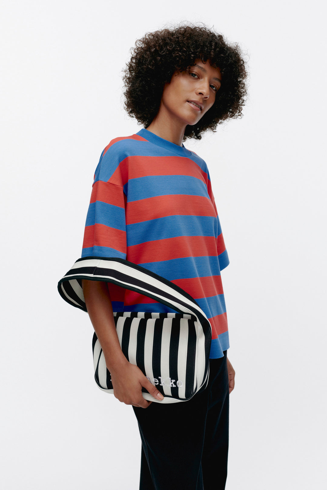 Marimekko Knitted Merirosvo Shoulderbag Black