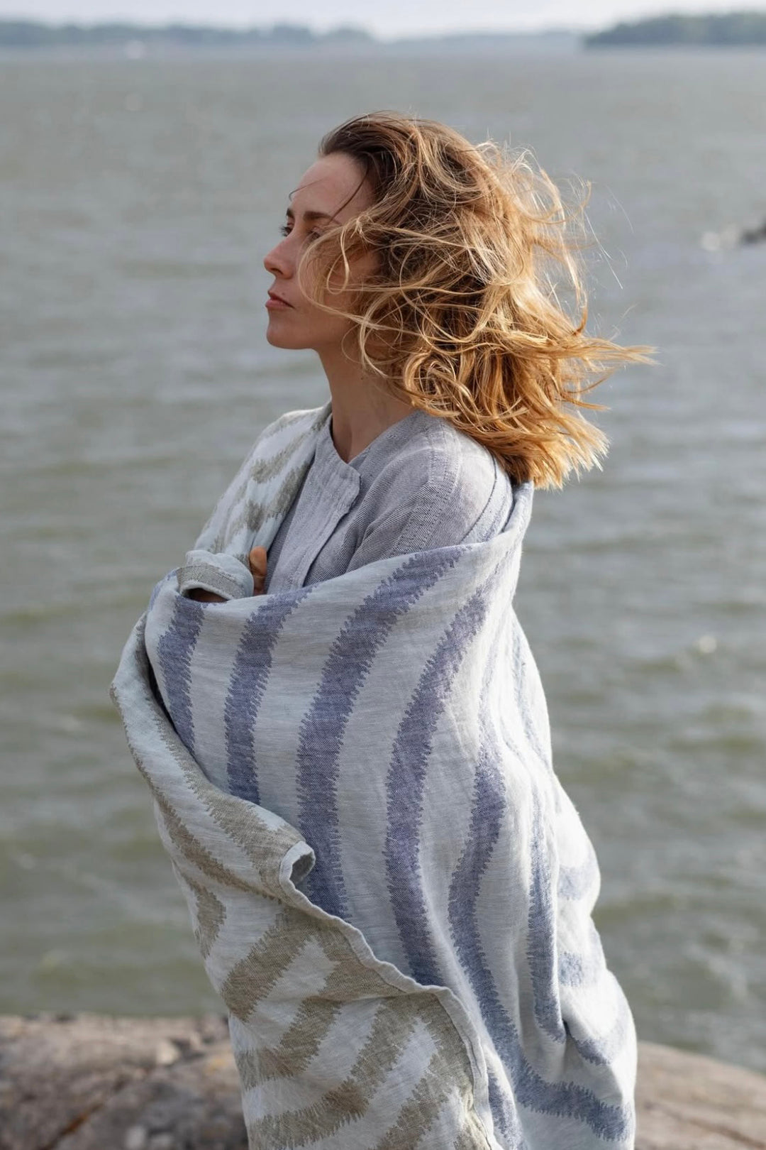 Lapuan Kankurit Metsälampi Bath Sheet