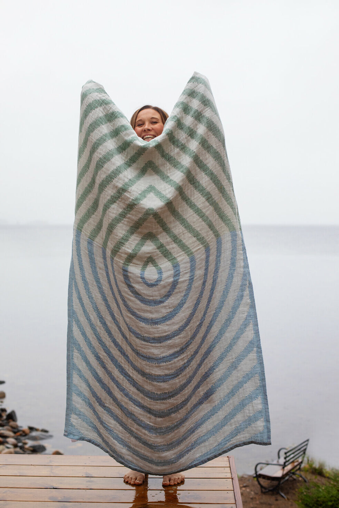 Lapuan Kankurit Metsälampi Bath Sheet