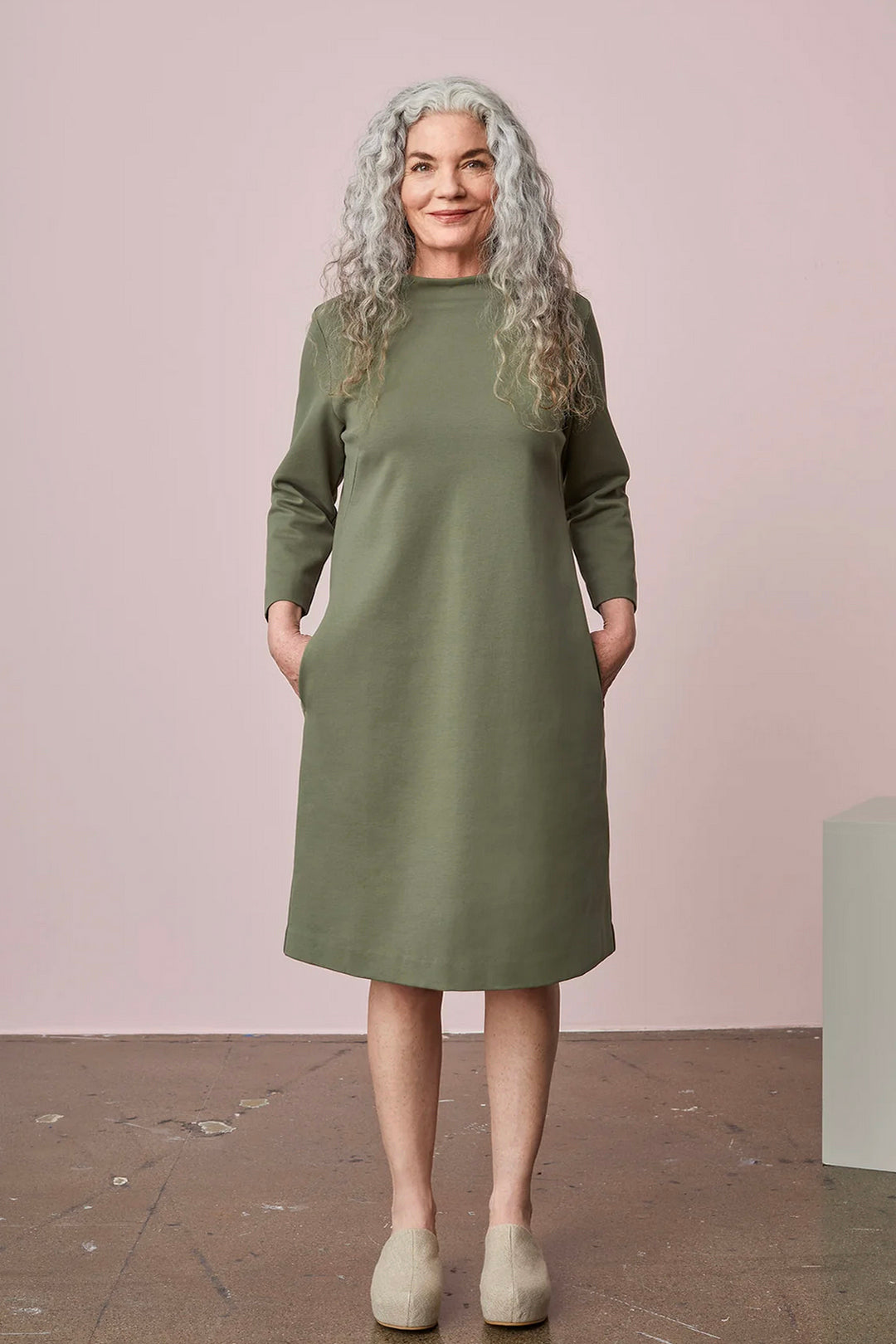 Papu Midi Salvia Dress