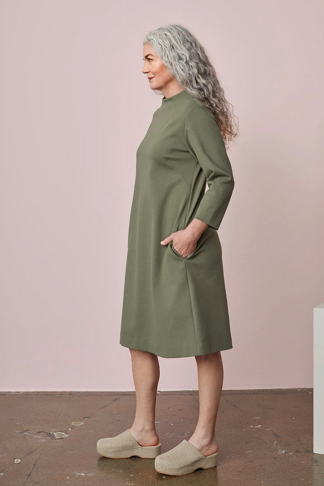 Papu Midi Salvia Dress