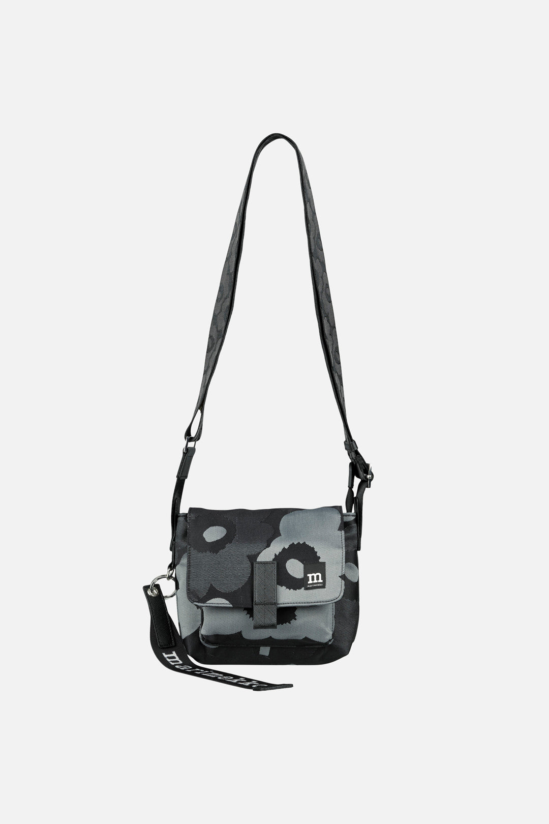 Marimekko Mini Messenger Unikko Dark Grey/Black