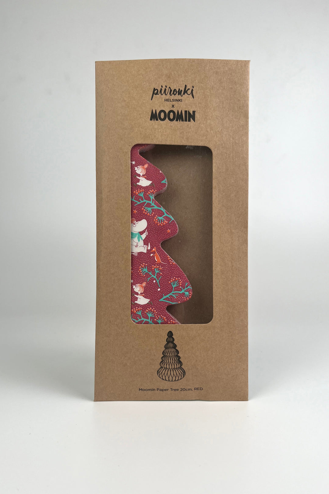 Piironki Helsinki Moomin Red Paper Tree