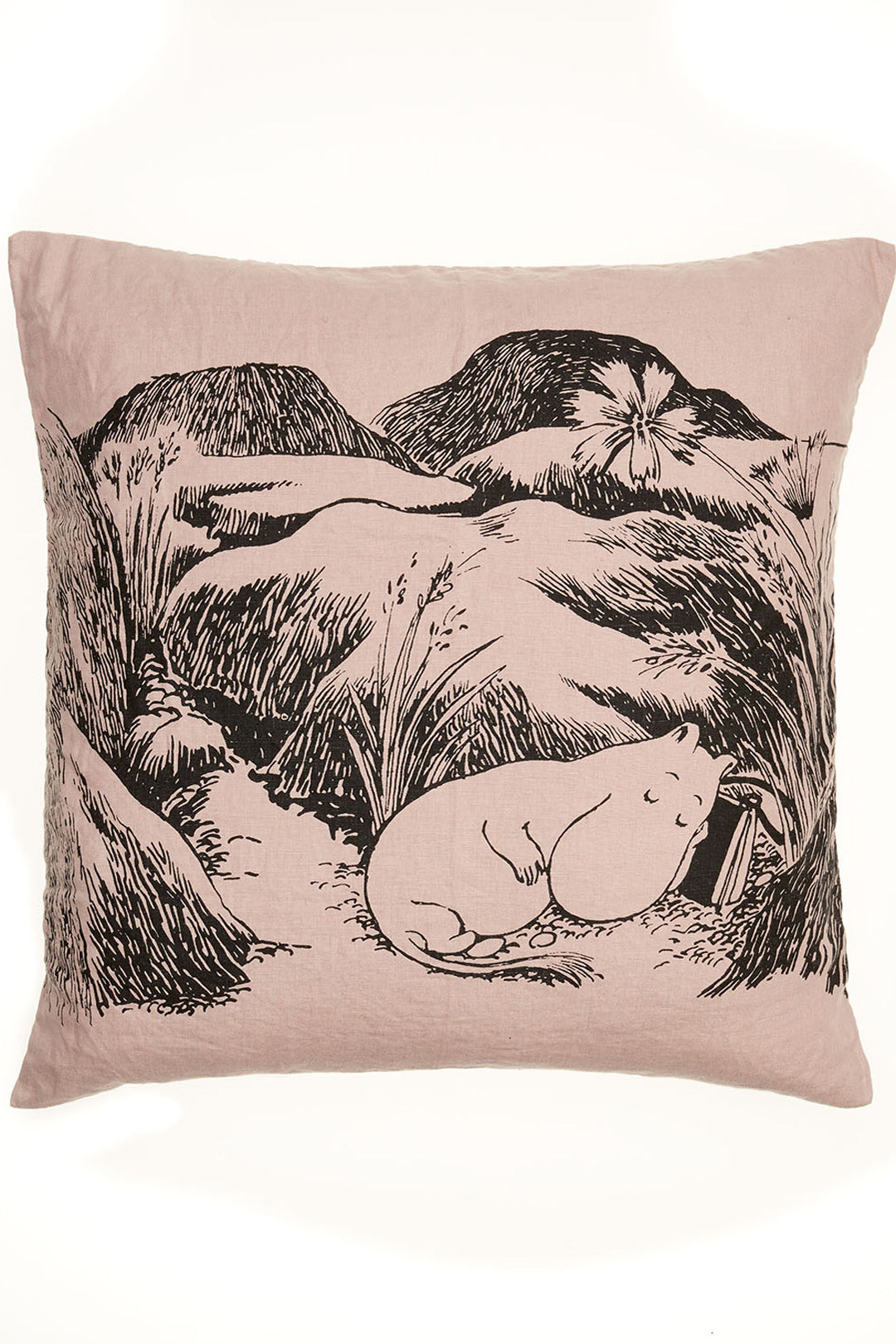Piironki Helsinki Moomin Linen Cushion Snooze