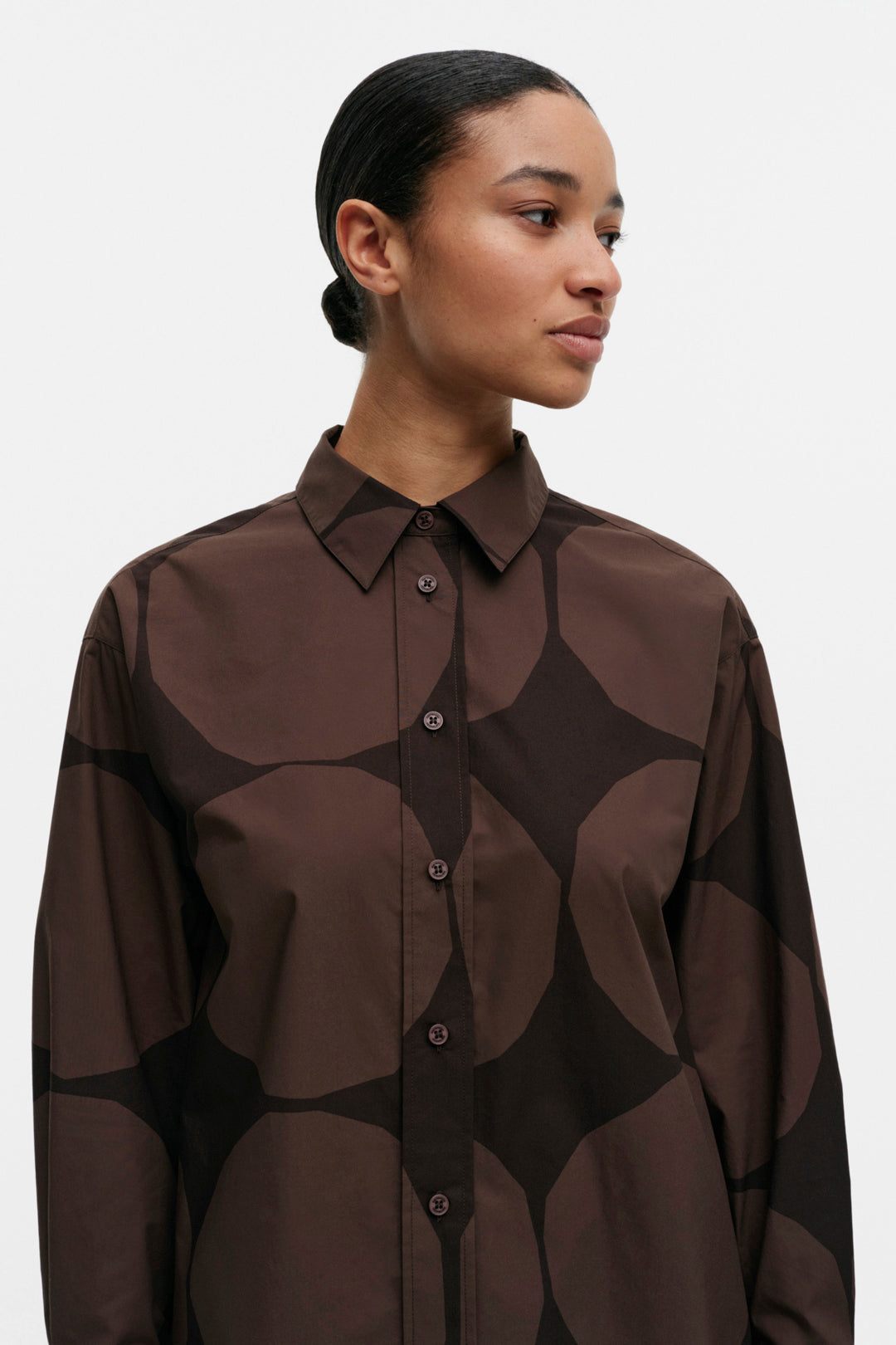 Marimekko Nila Kivet Cotton Poplin Shirt