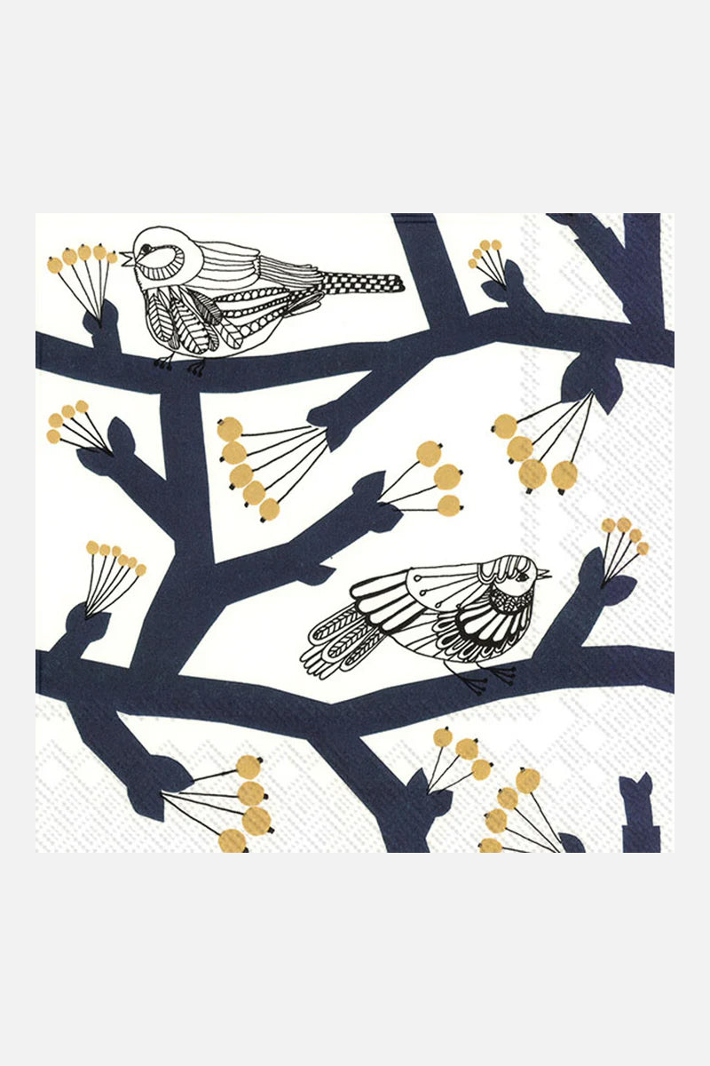 Marimekko Pakkanen Dark Blue Lunch Napkins