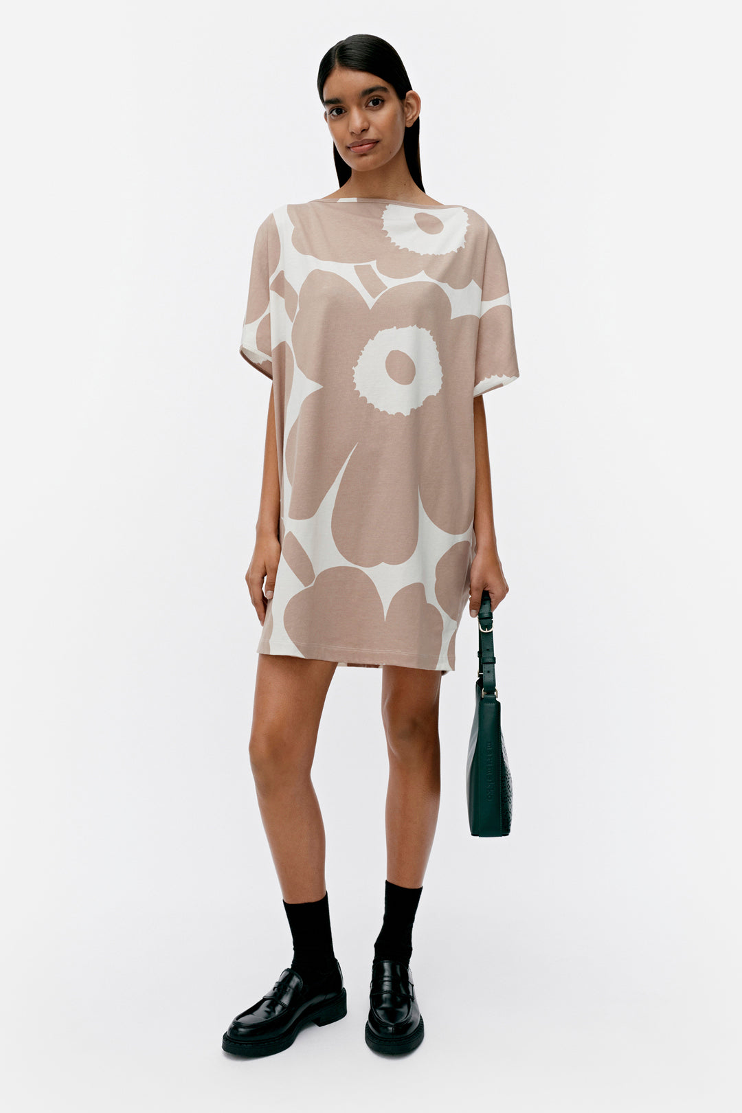 Marimekko Palisadi Beige Unikko Dress