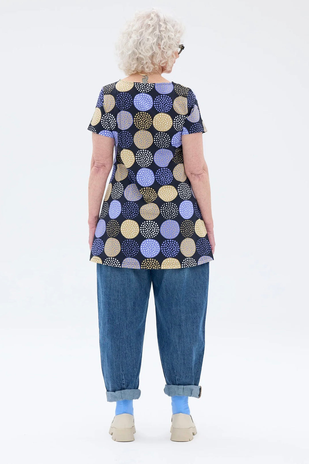 Ratia Lumipallo Black/Beige/Blue Pouta Tunic