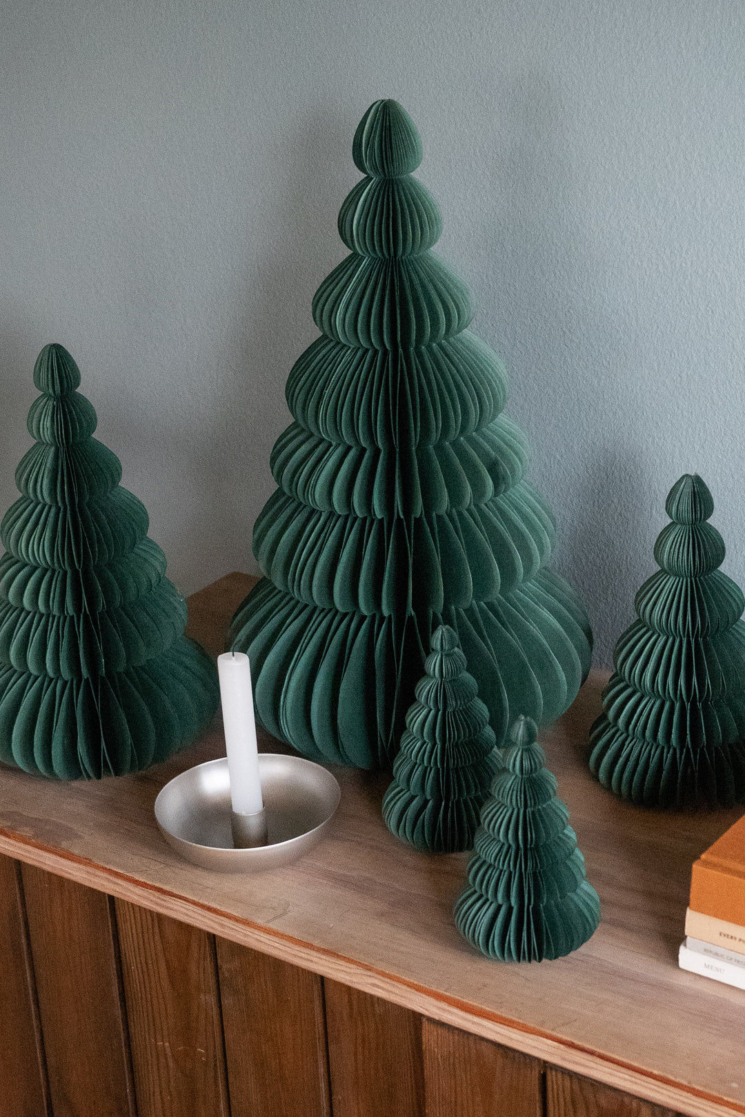 Piironki Helsinki Paper Tree Green 45 cm