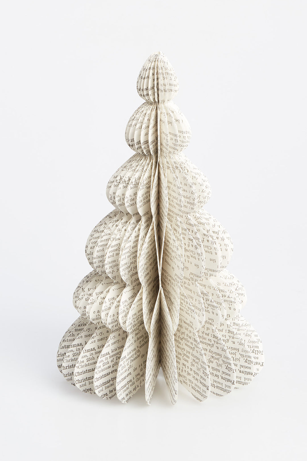 Piironki Helsinki Paper Tree White Newspaper 20cm