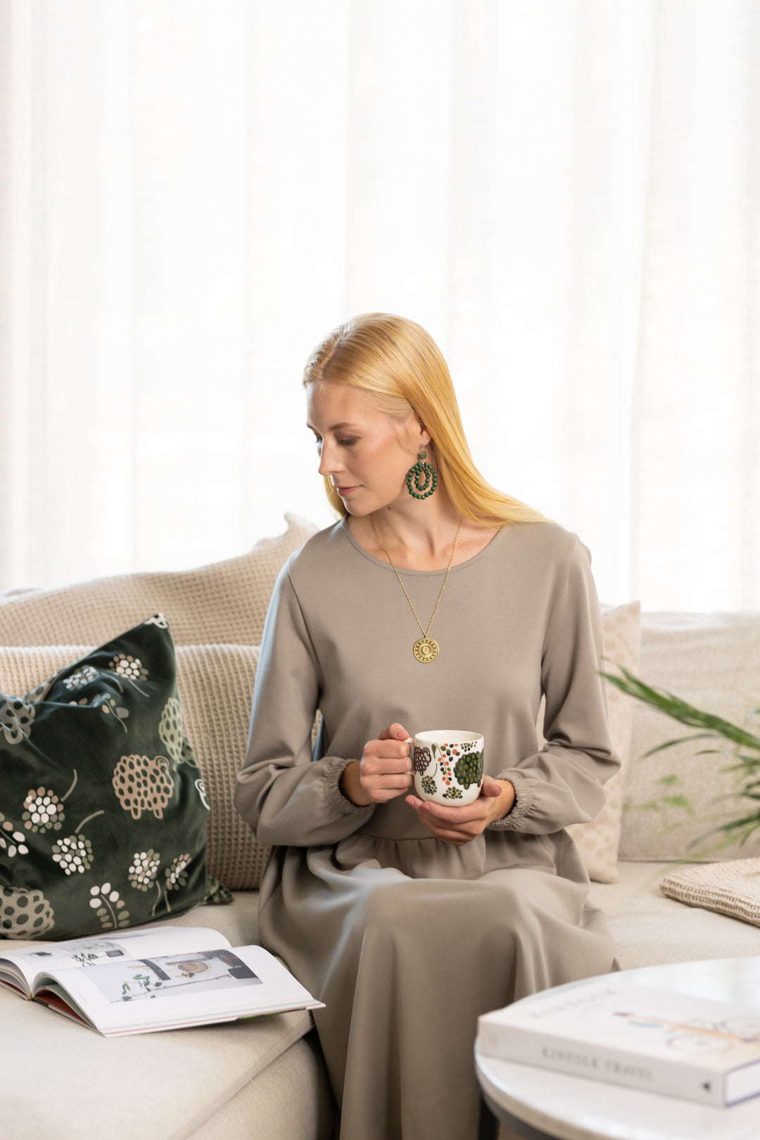 Aarikka Puisto Mug Rams in Field