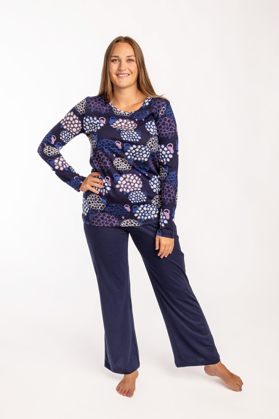 Aarikka Pikkupässi Blue Pajamas