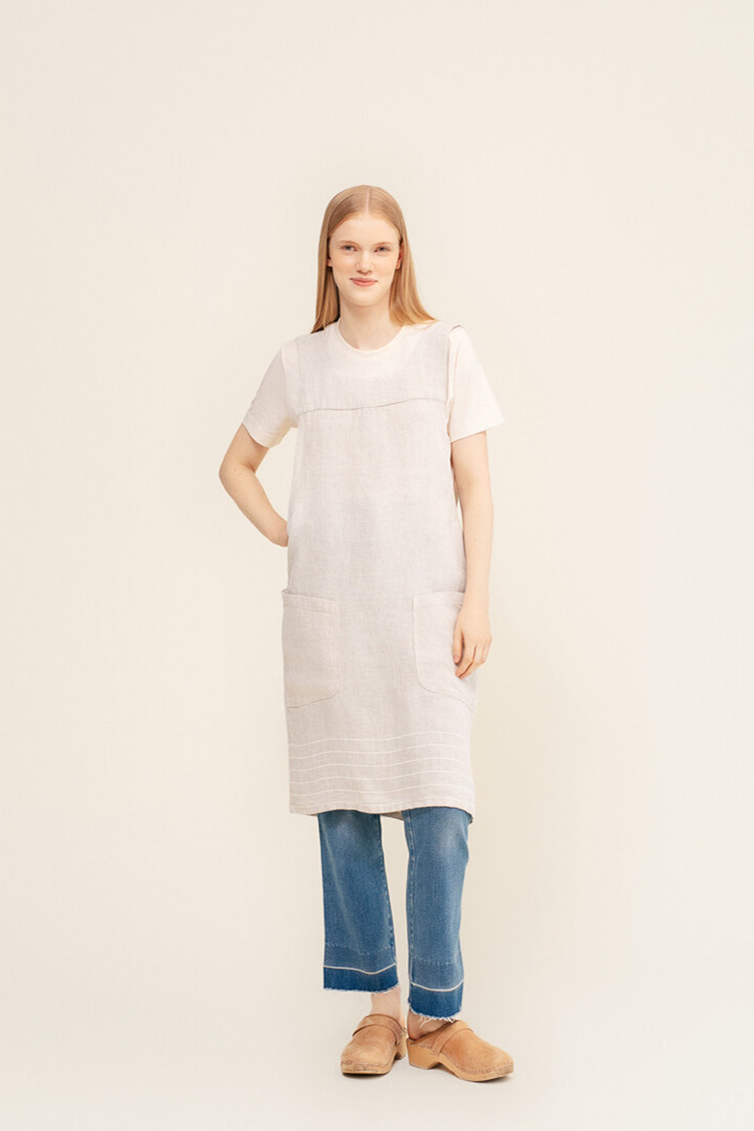 Lapuan Kankurit Kaste Pinny Apron Linen
