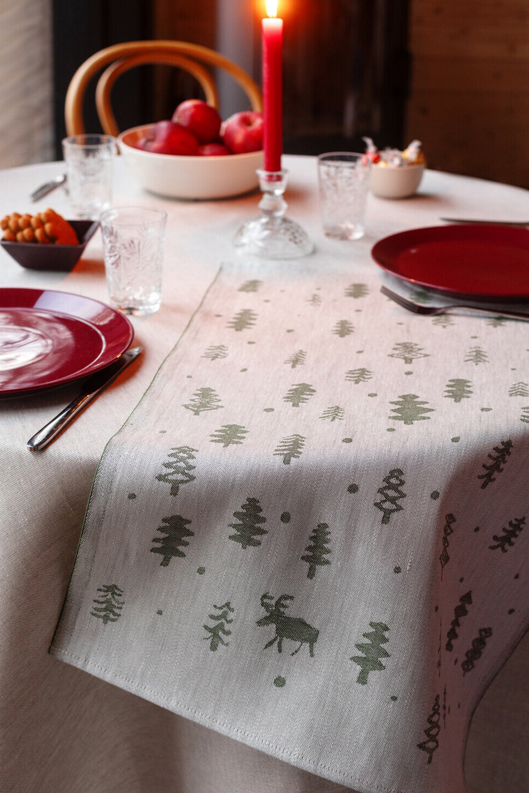 Lapuan Kankurit Poro Green Tea Towel