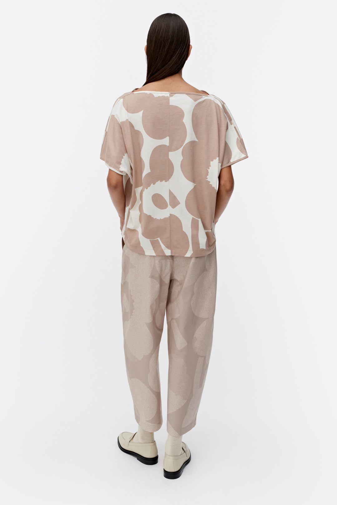 Marimekko Puhvi Unikko Beige T-Shirt
