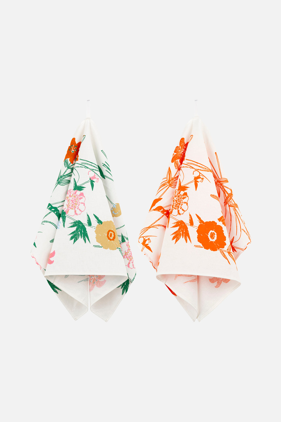 Marimekko Puutarhakutsut Tea Towel 2 Pc
