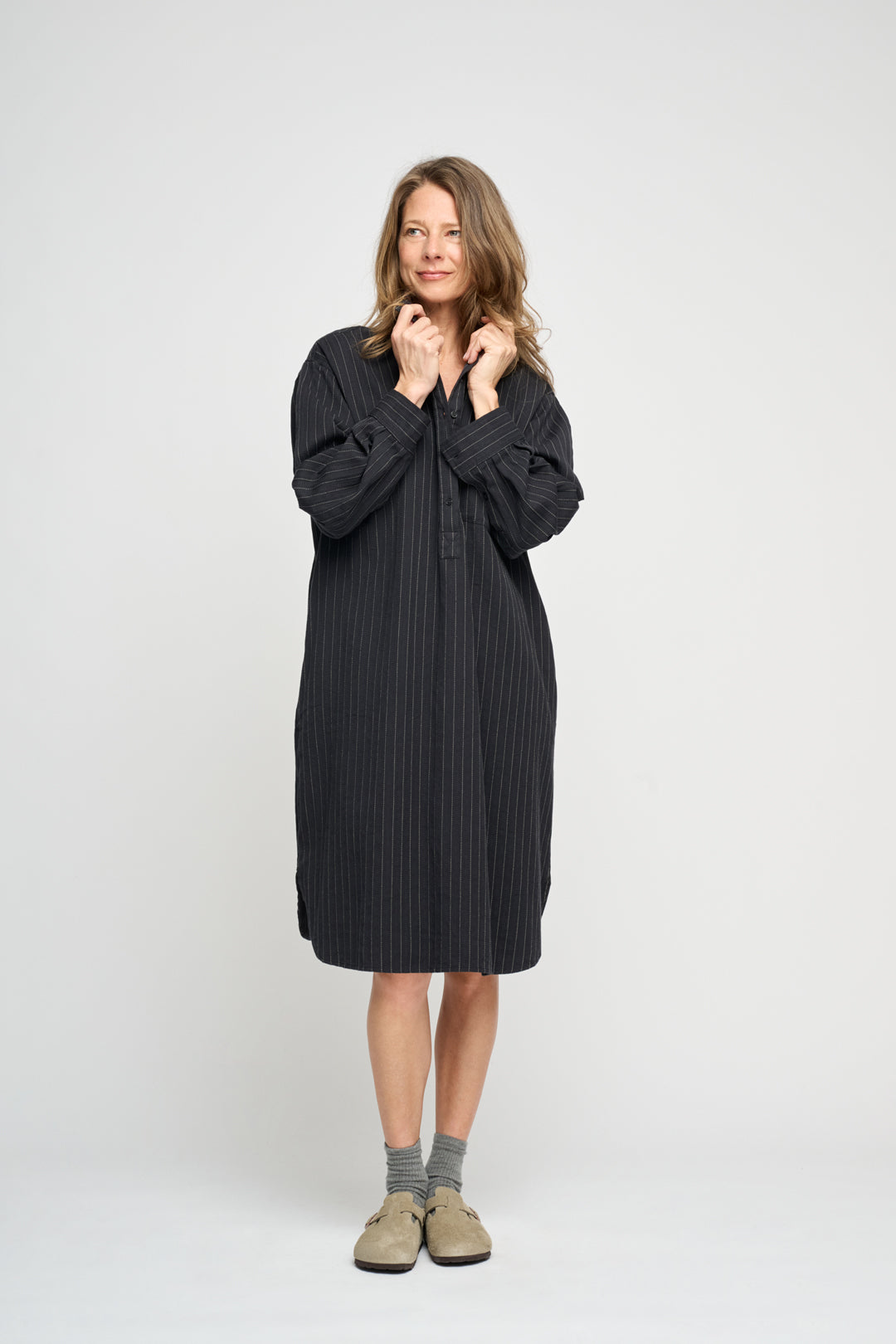 Moshi Moshi Mind Relieve Shirtdress Stripes