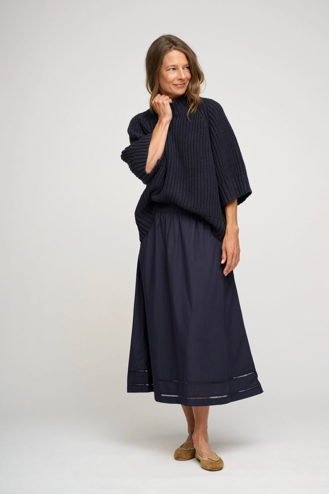 Moshi Moshi Change Rib Knit Shirt