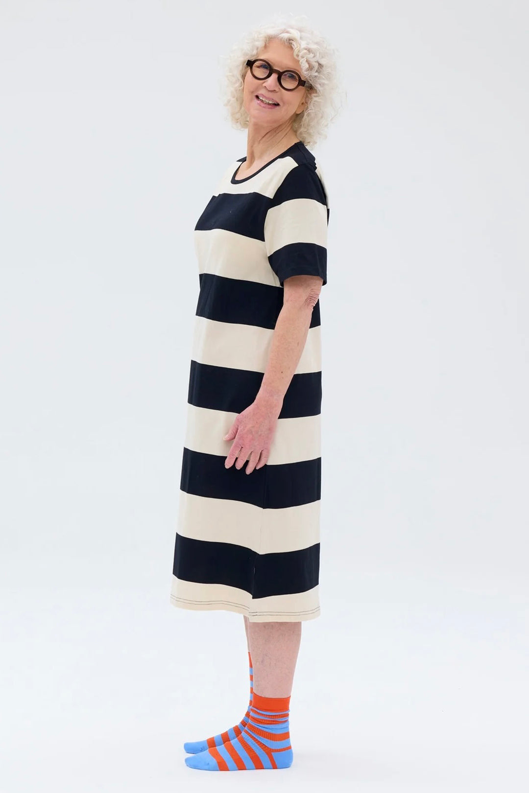 Ratia Moona Wide Stripe Gown