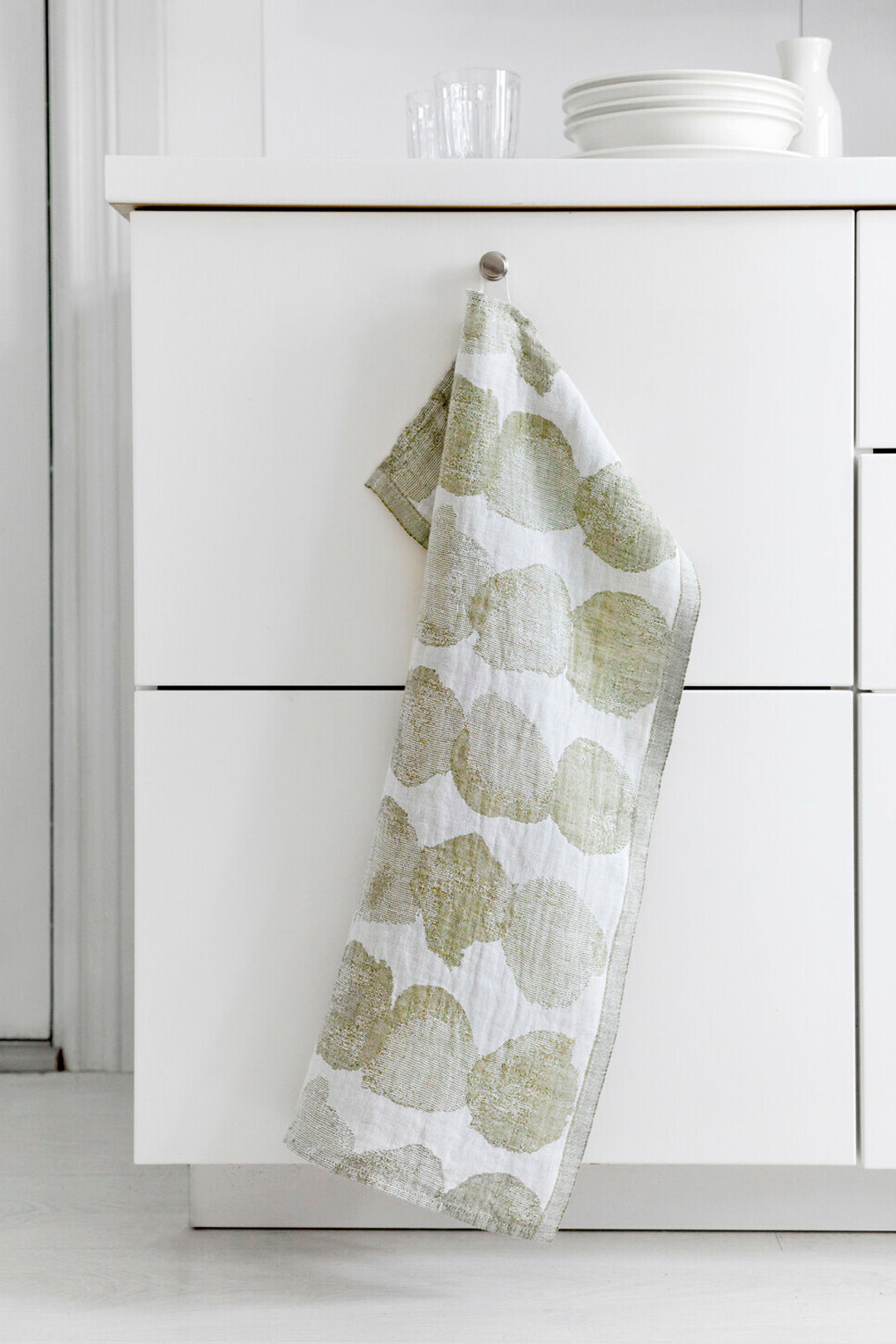 Lapuan Kankurit Sade Linen Hand Towel Green