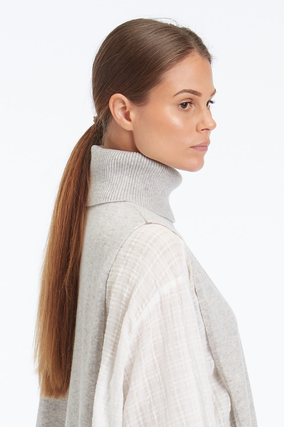 Piironki Helsinki Sanna Cashmere Roll Neck Bib