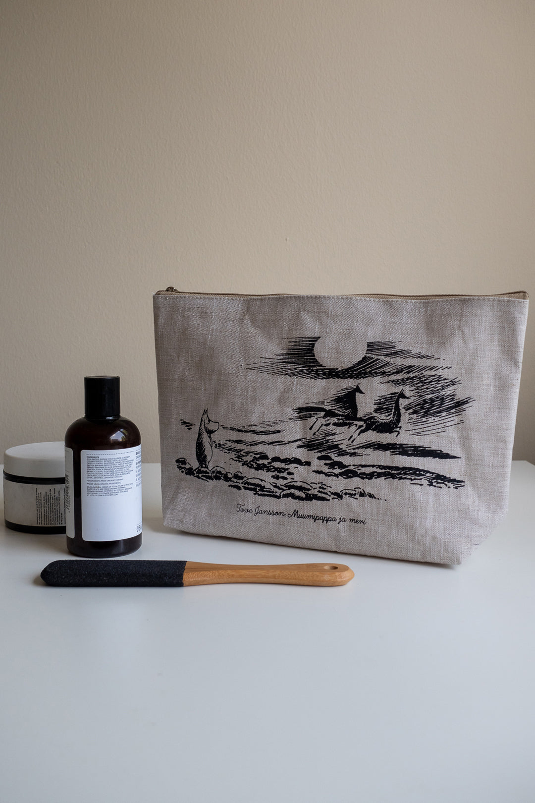 Piironki Helsinki Moomin Sea Horse Cosmetic Bag