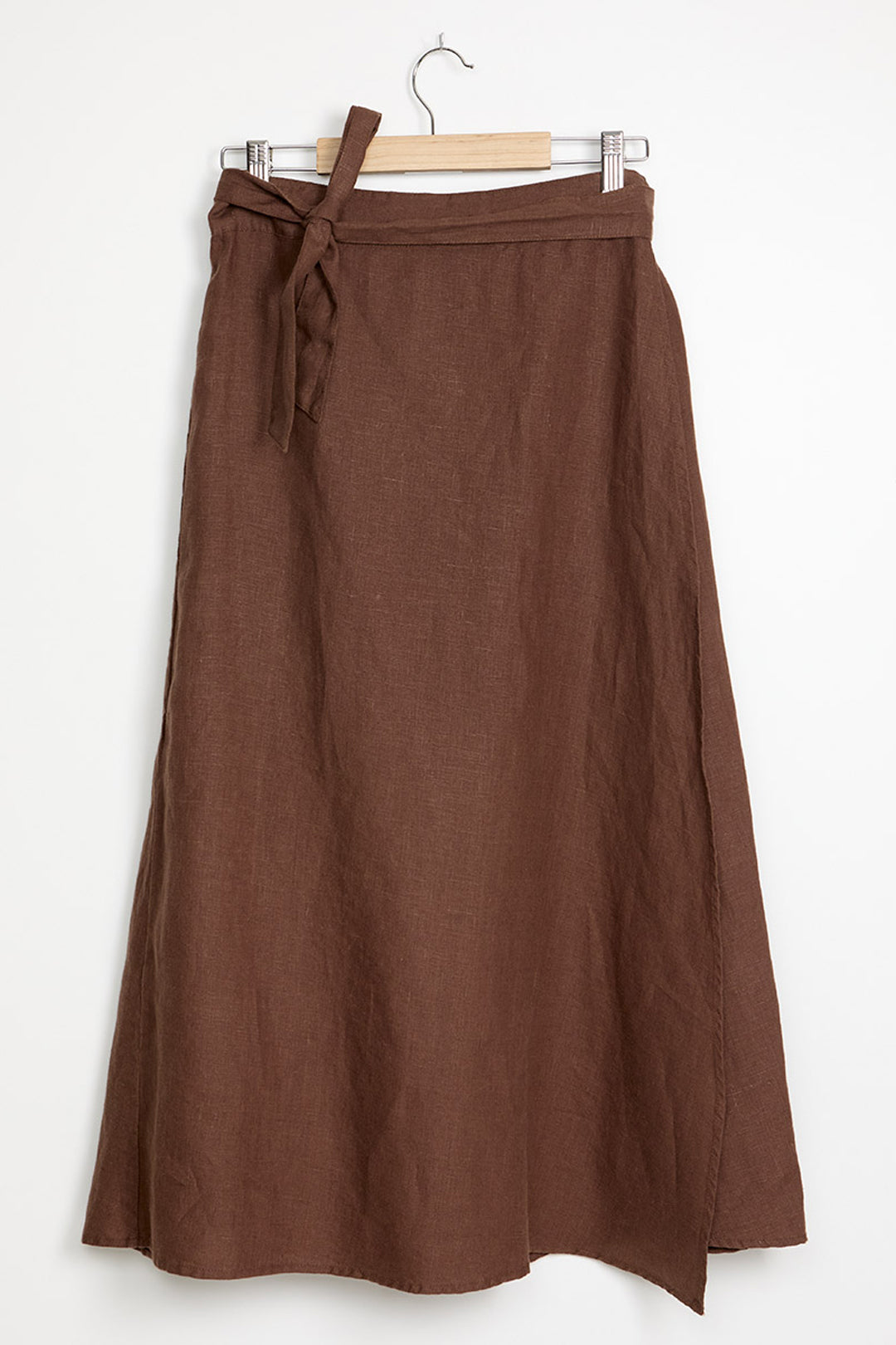Piironki Helsinki Linen Senja Brown Skirt