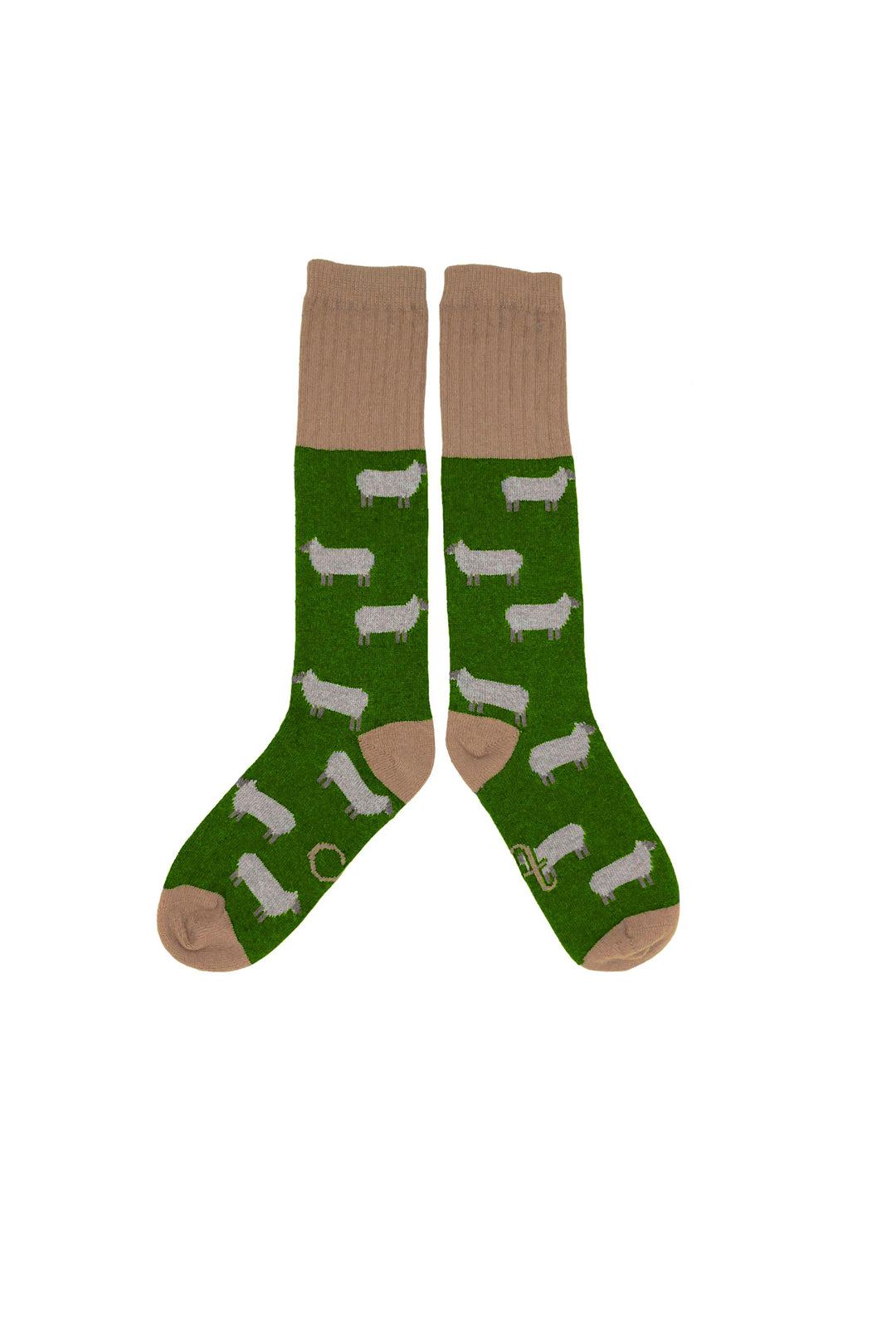 Catherine Tough Women's Lambswool Sheep Boot/Knee Socks