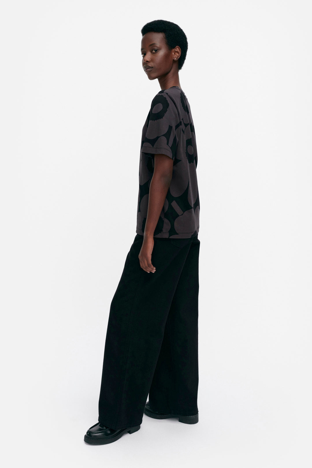 Marimekko Tunnit Unikko Dark Grey
