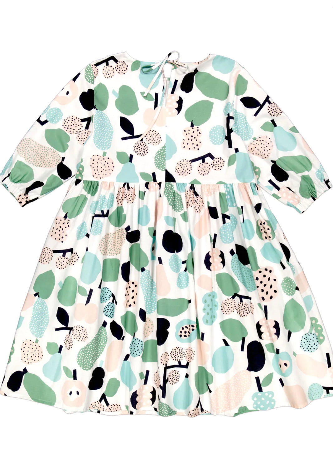 Kauniste Finland Roosa Tuttifrutti Green Dress