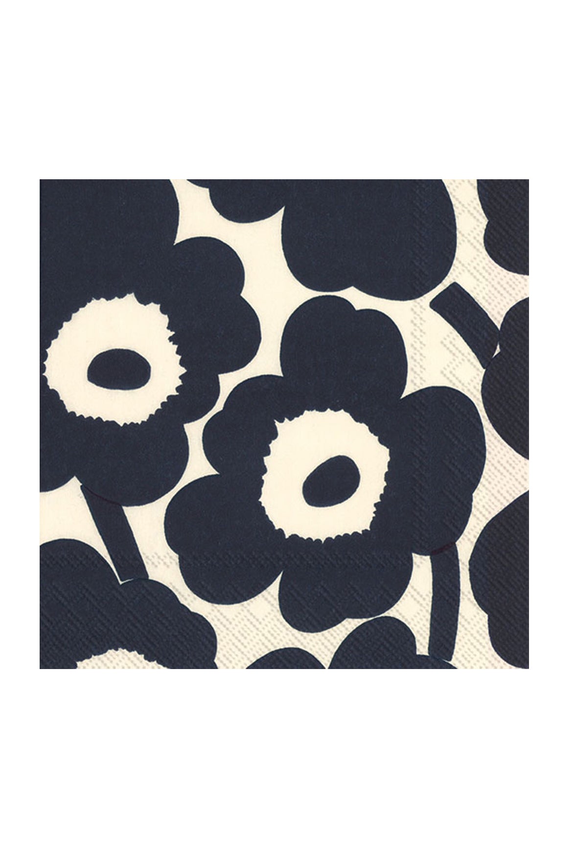 Marimekko Unikko Dark Blue/Nature Lunch Napkins