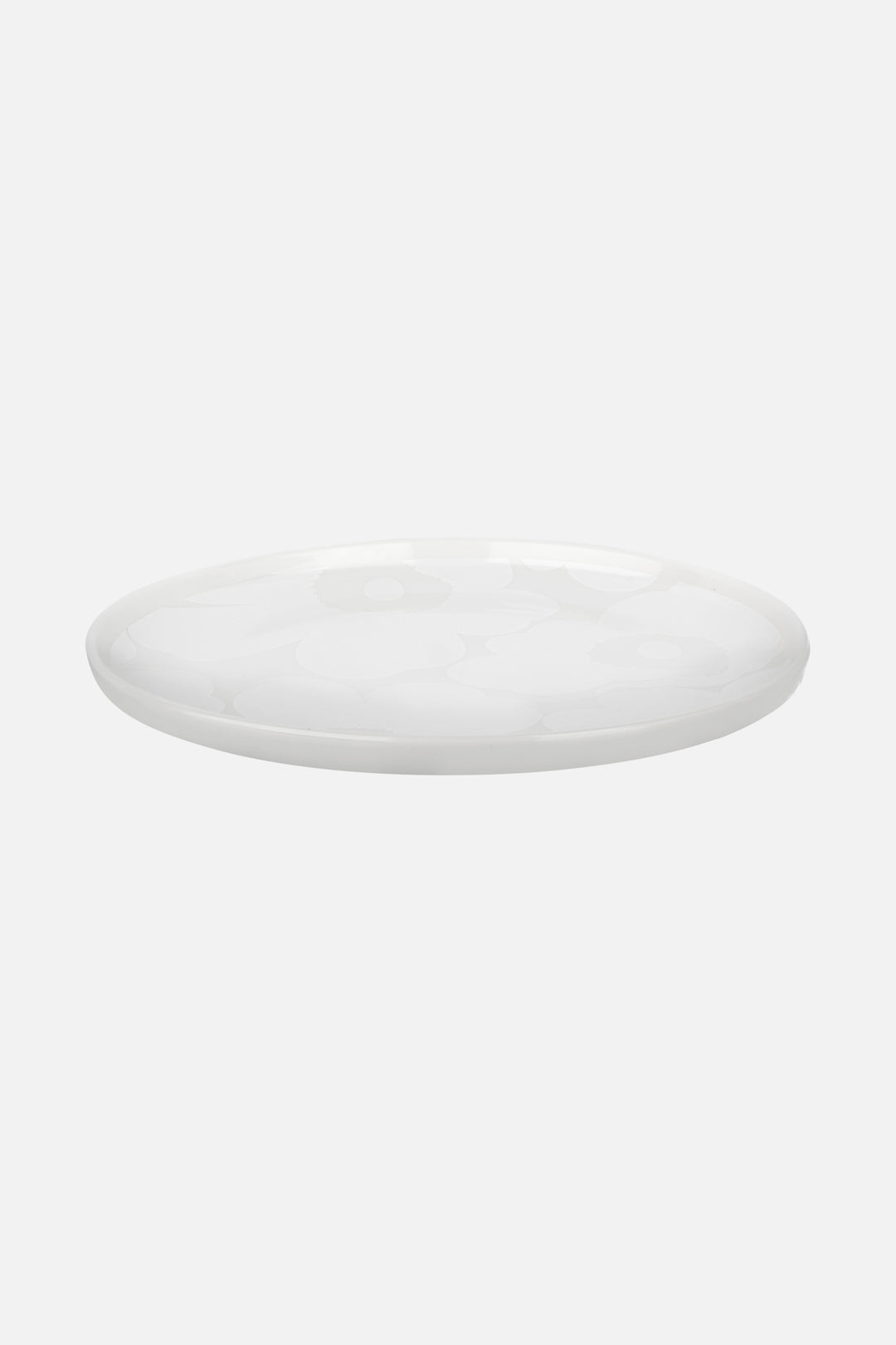 Marimekko Oiva Unikko Plate White