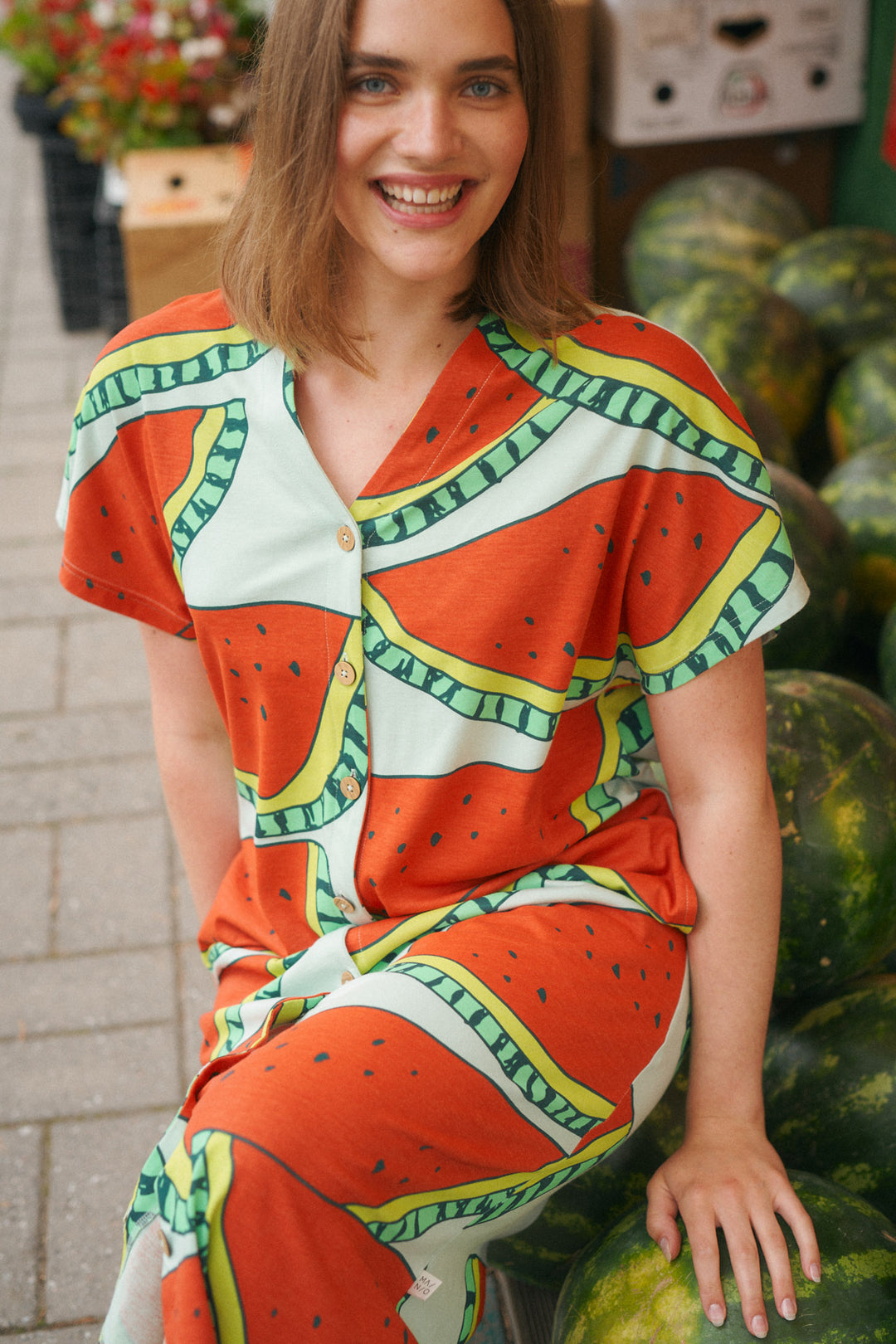 Mainio Watermelon Dress