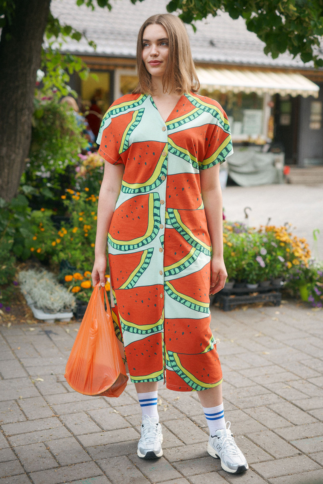 Mainio Watermelon Dress