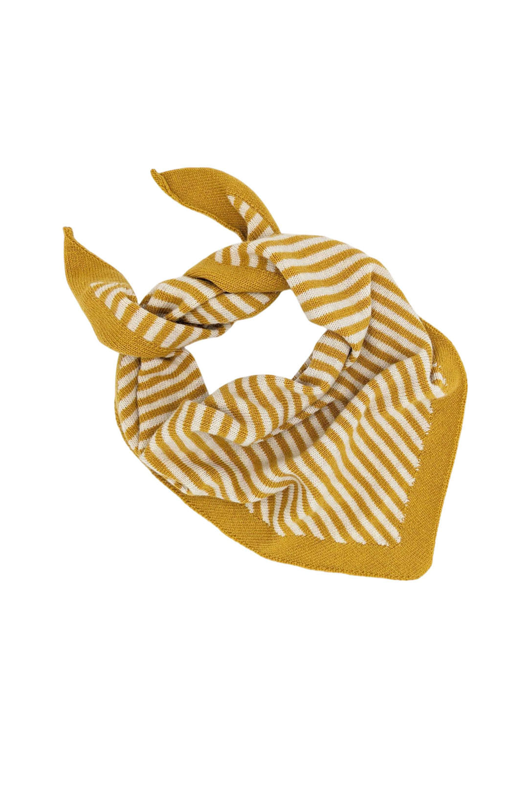 Catherine Tough Women's Lambswool Triangle Scarf Oatmeal