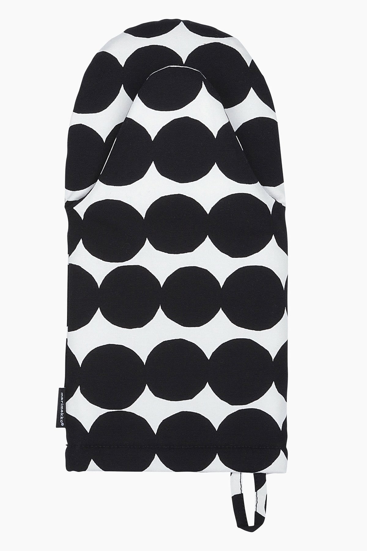 Marimekko Räsymatto Black Oven Mitt