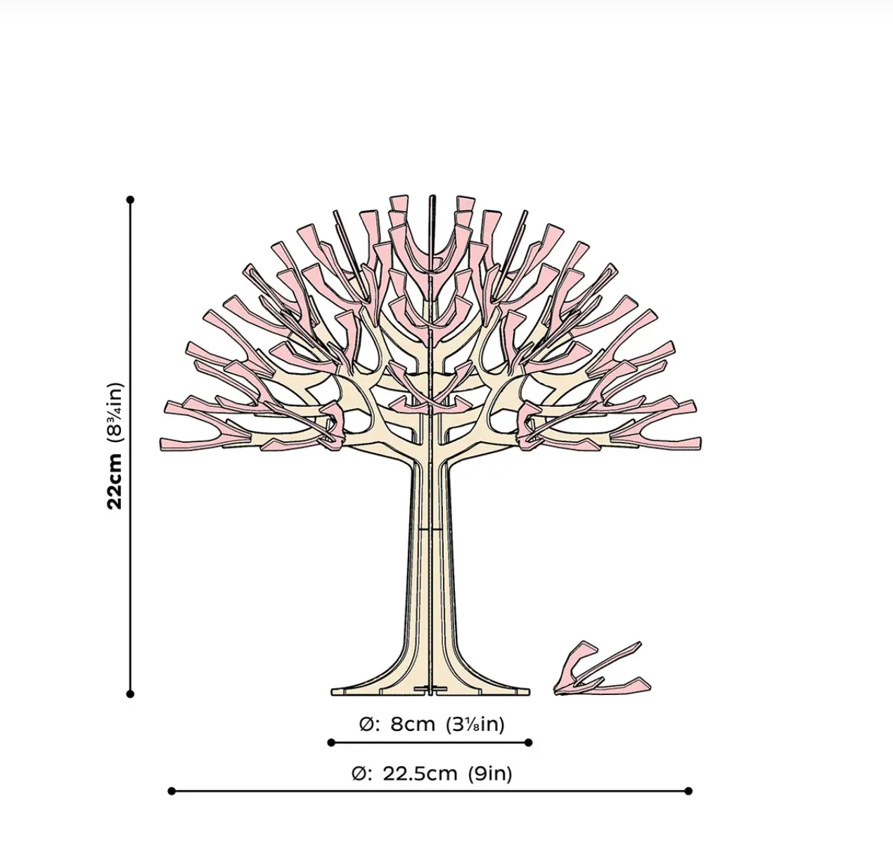 Lovi Cherry Tree 22cm