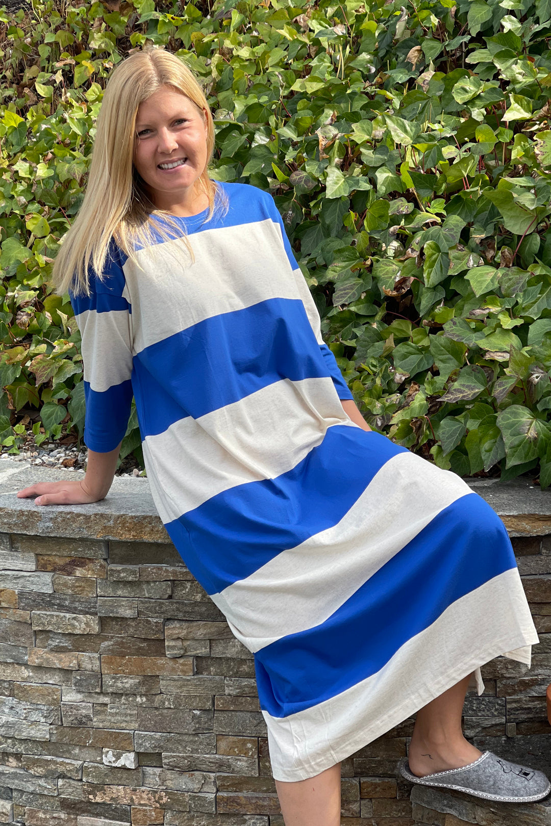 Ratia Adora Gown Blue/Sand