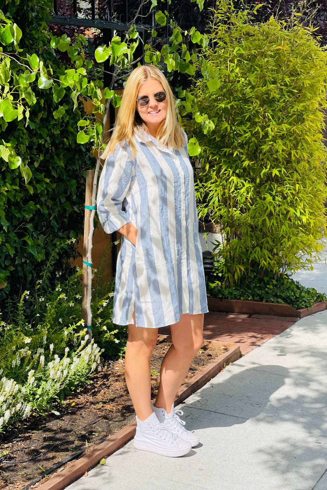 Piironki Helsinki Linen Anna Shirt Dress