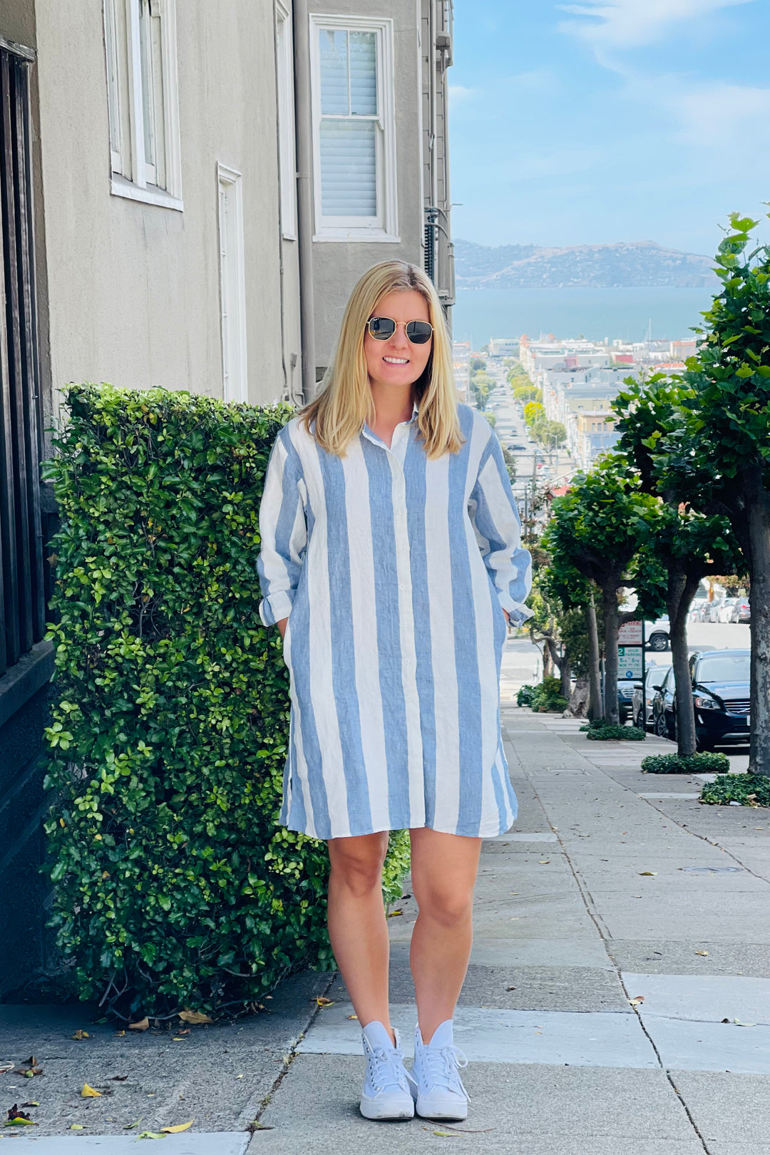 Piironki Helsinki Linen Anna Shirt Dress