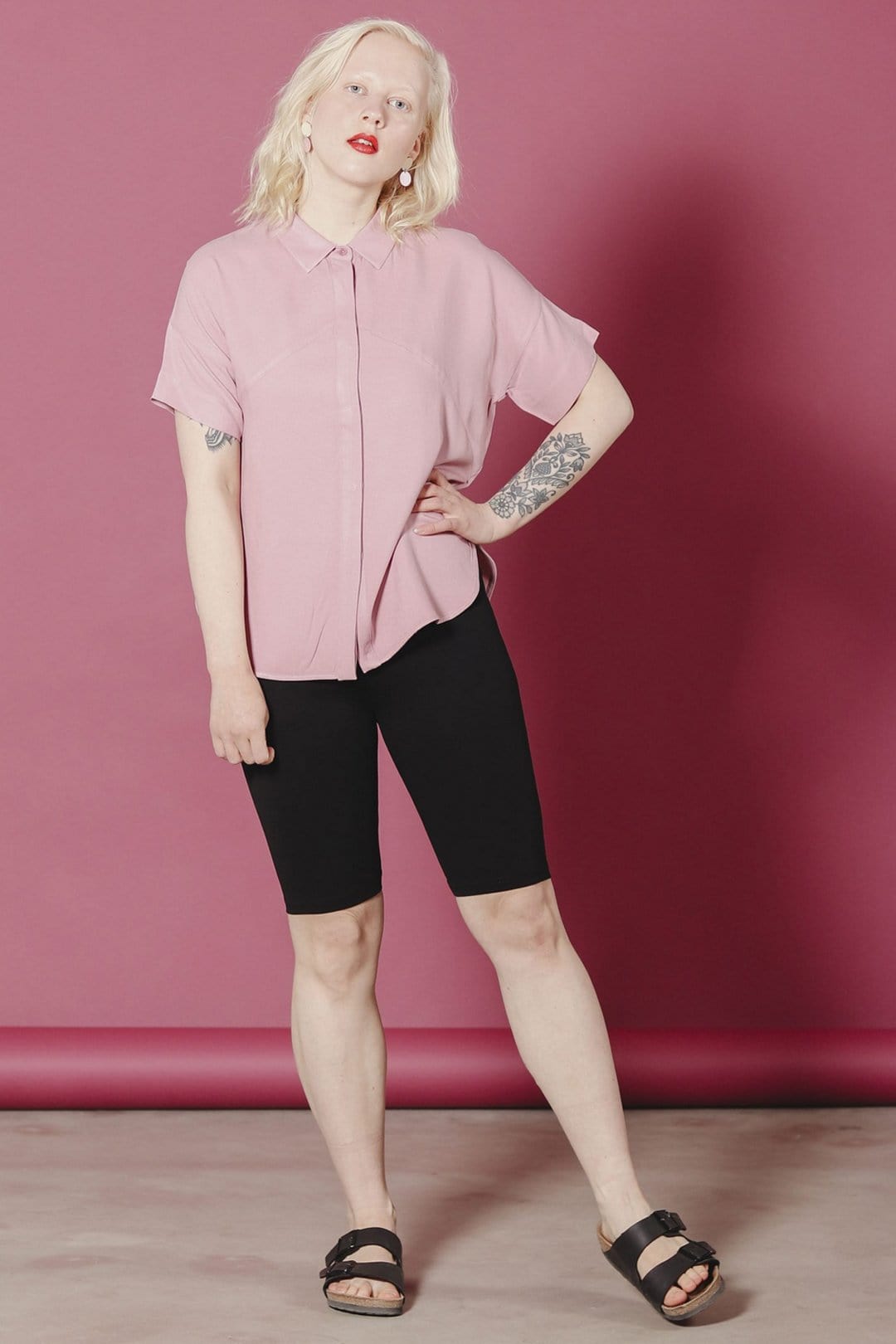 Aarre Lynn Black Biker Shorts